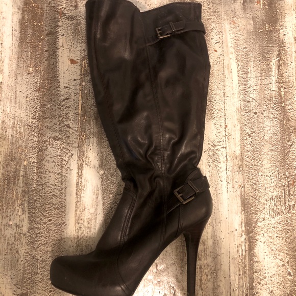 bcbg thigh high boots
